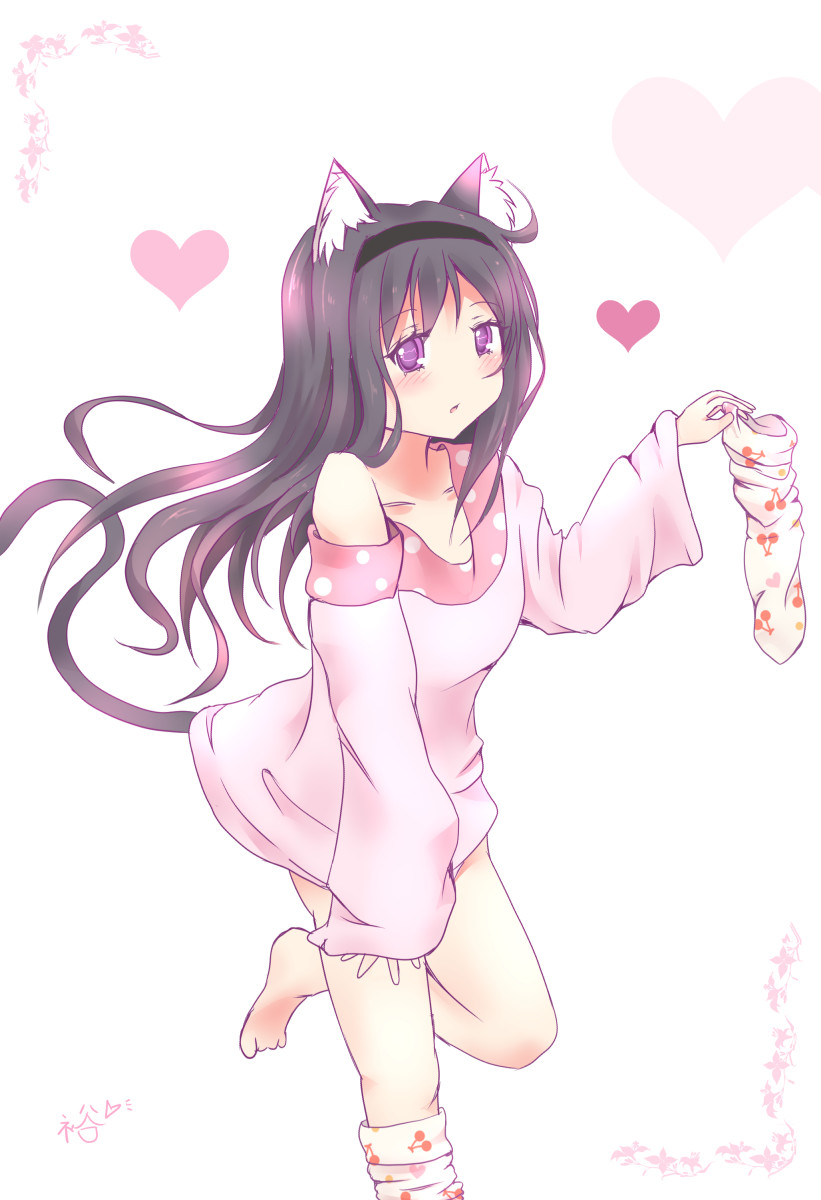 akemi homura (mahou shoujo madoka magica) drawn by mickeysmith