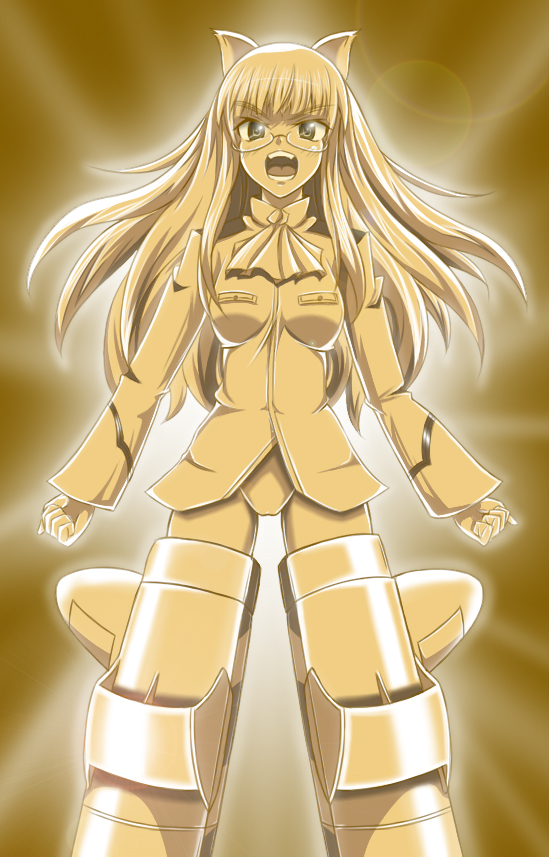 perrine h. clostermann (world witches series and 1 more) drawn by monizumi_ishikawa
