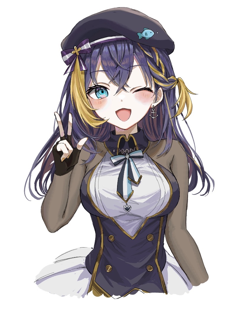 petra gurin (nijisanji and 1 more) drawn by nnnuts2