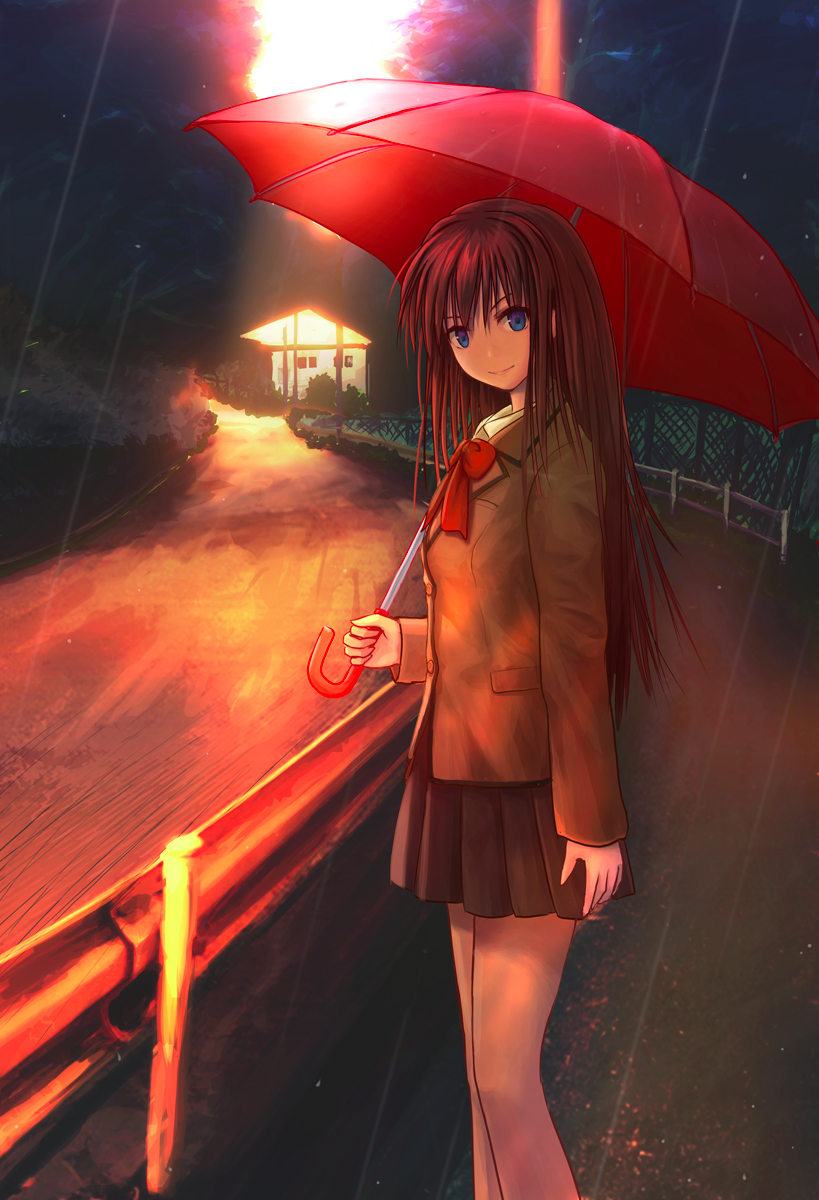 aozaki aoko (mahou tsukai no yoru) drawn by ame-kan