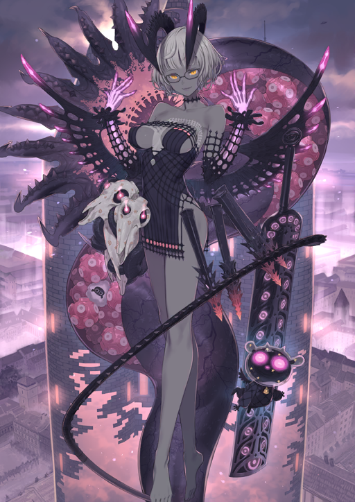 jacques de molay and baphomet (fate and 1 more) drawn by kuroboshi_kouhaku