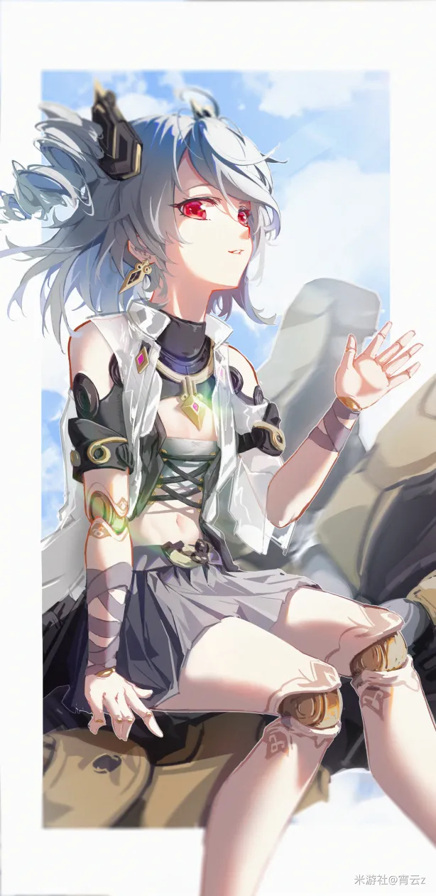 prometheus (honkai and 1 more) drawn by xiaoyun_z