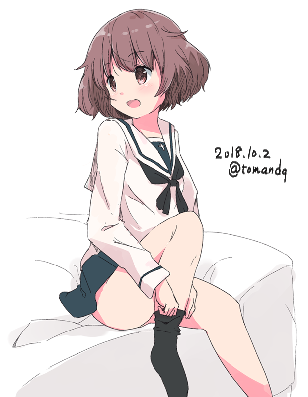 akiyama yukari (girls und panzer) drawn by tom_q_(tomtoq)