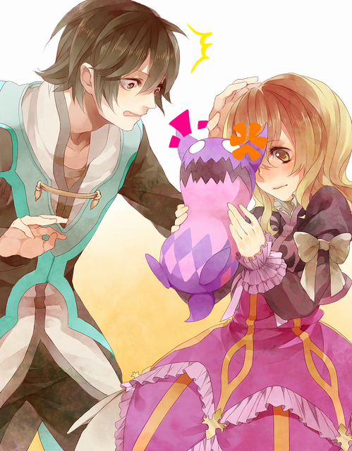 jude mathis, elize lutus, and teepo (tales of and 1 more) drawn by akizuki_hakuto