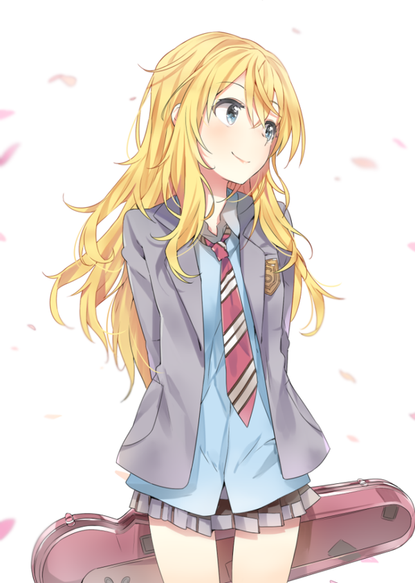 miyazono kawori (shigatsu wa kimi no uso) drawn by yuran