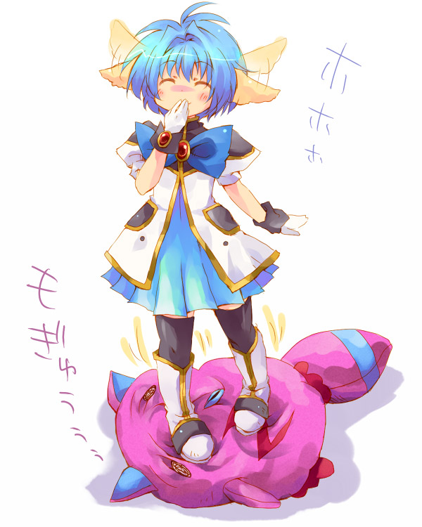 mint blancmanche and normad (galaxy angel) drawn by nekokun