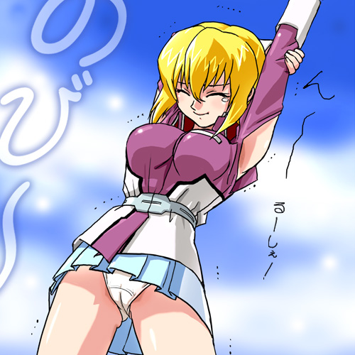 stellar loussier (gundam and 2 more) drawn by haruyama_kazunori
