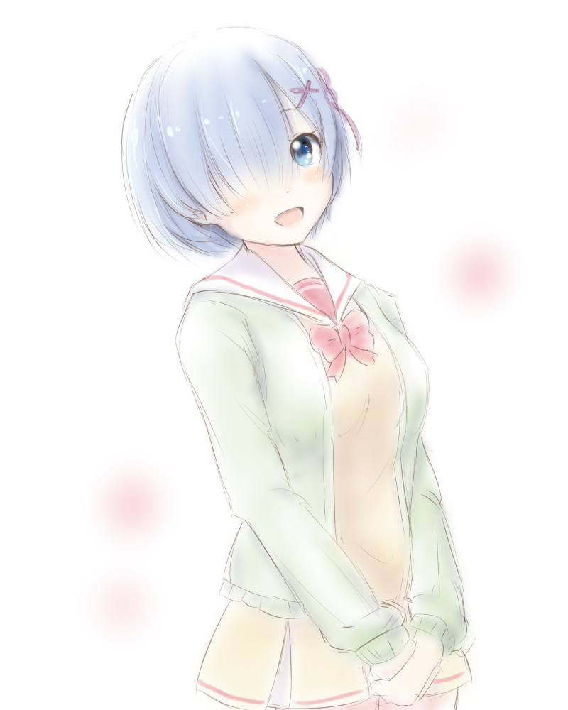 rem (re:zero kara hajimeru isekai seikatsu) drawn by teina