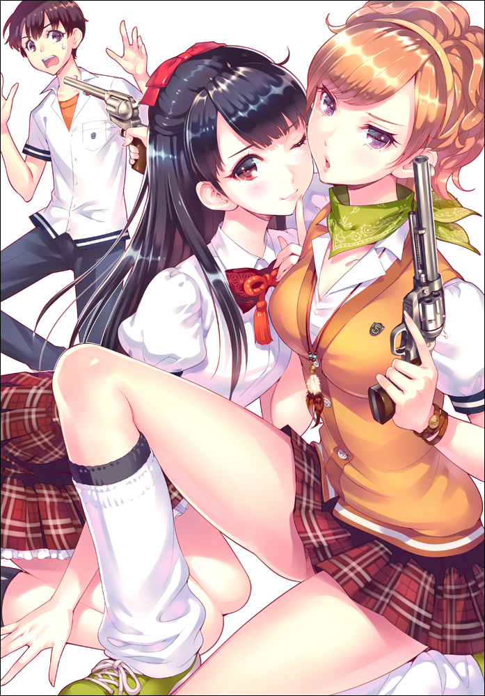 gun shadow drawn by nishimura_eri