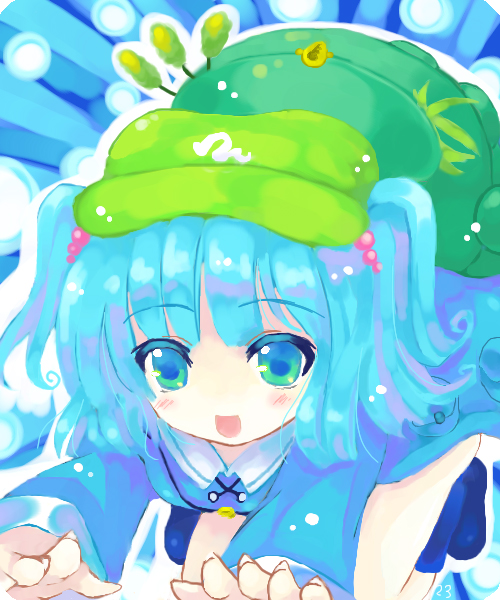 kawashiro nitori (touhou) drawn by 23_(candy_chapus)