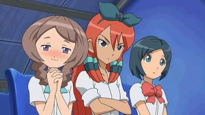 sorano aoi, yamana akane, and seto midori (inazuma eleven and 1 more)