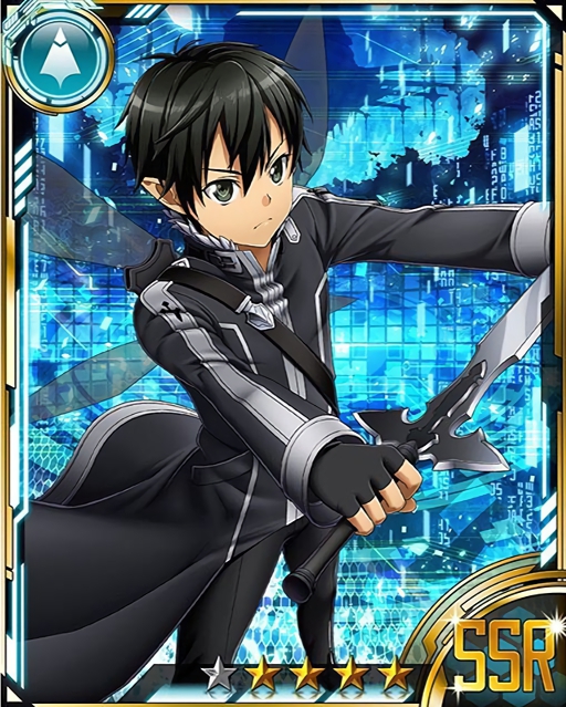 kirito (sword art online and 1 more)