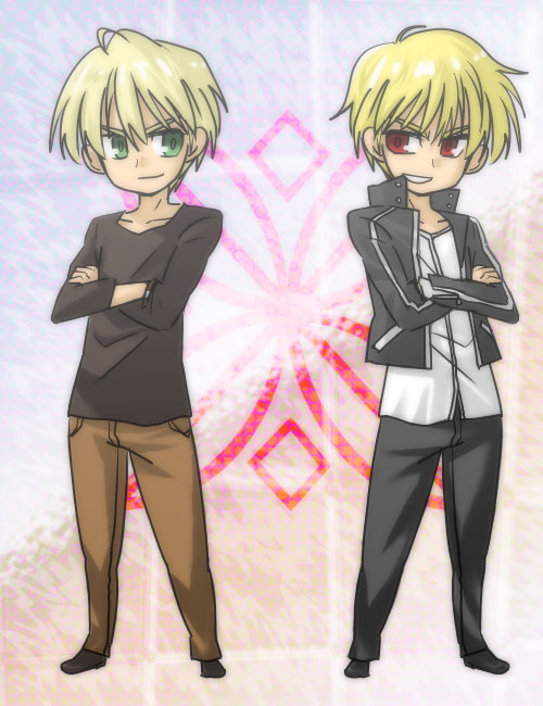 gilgamesh (fate and 1 more) drawn by dany_(mizuta77)