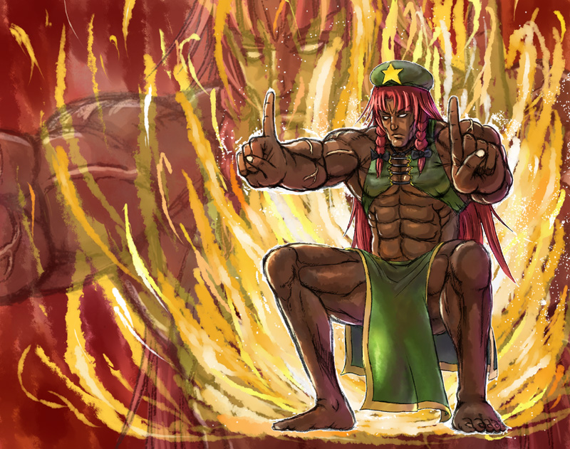 hong meiling (touhou) drawn by mitsuki_yuuya