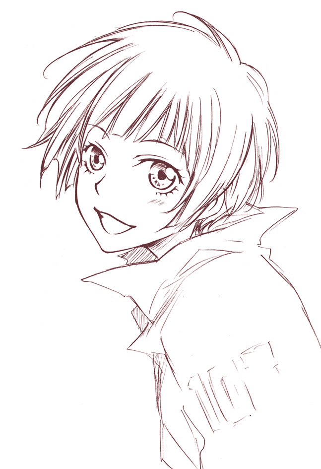 tsunemori akane (psycho-pass) drawn by anzu_(pinoprin)