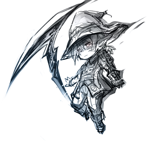 ark angel tt (final fantasy and 1 more) drawn by fujiwara_akina