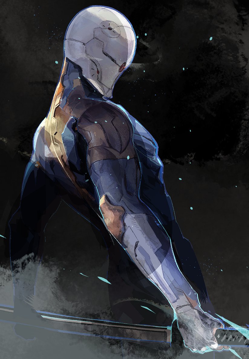 gray fox (metal gear and 1 more) drawn by cofffee