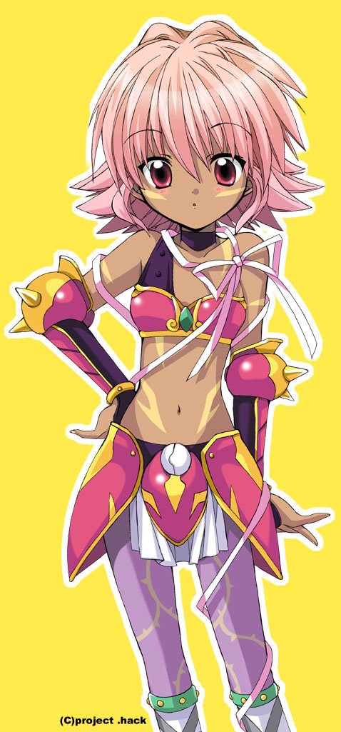 kunisaki rena (.hack// and 1 more) drawn by izumi_rei