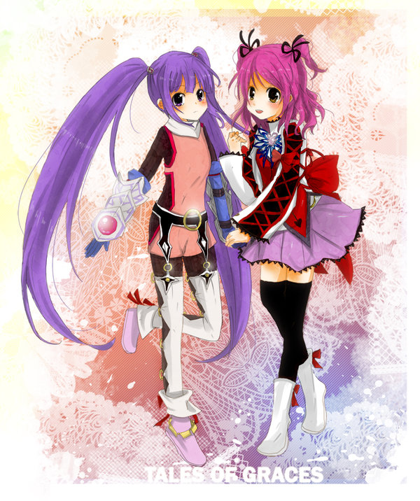 sophie and cheria barnes (tales of and 1 more) drawn by riisu_(aquamilk)