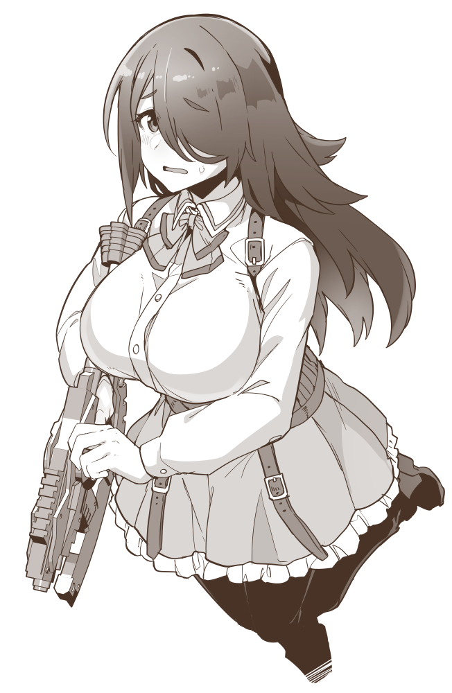 ludvico private girls' academy student (assault lily) drawn by tsukinami_kousuke