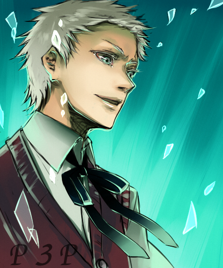sanada akihiko (persona and 1 more) drawn by mishina_nao
