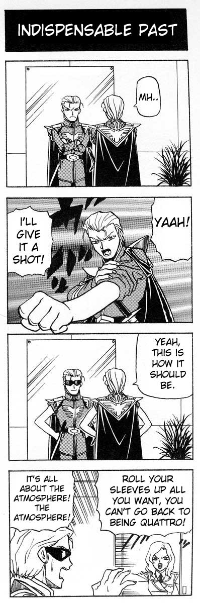 char aznable and nanai miguel (gundam and 2 more)