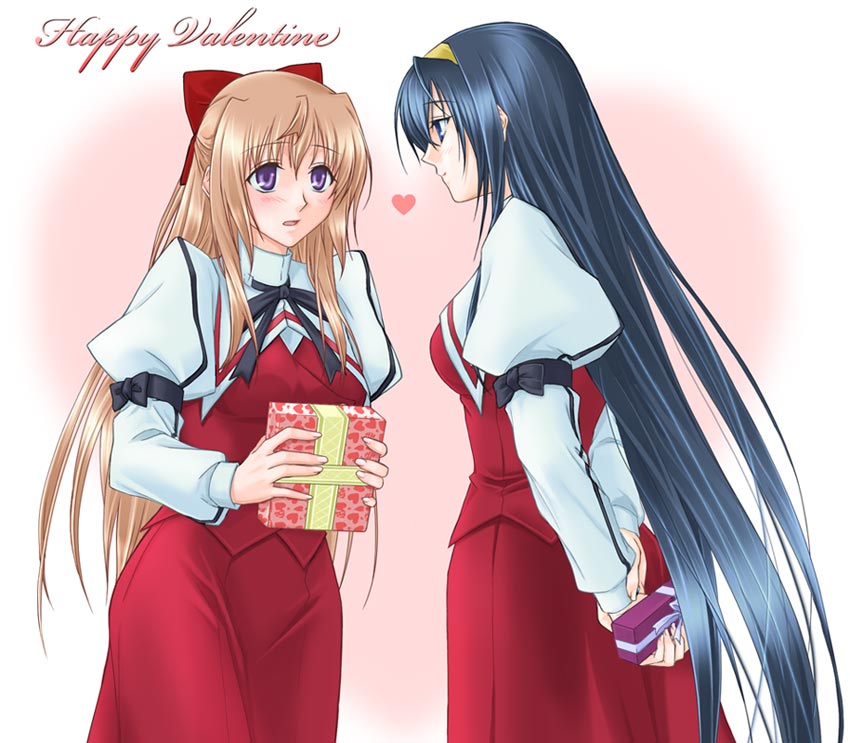himemiya chikane and kurusugawa himeko (kannazuki no miko) drawn by fervent_idiot