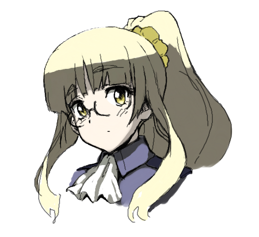 perrine h. clostermann (world witches series and 1 more) drawn by shiratama_(hockey)