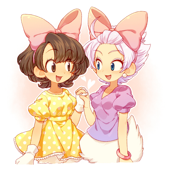 minnie mouse and daisy duck (mickey mouse & friends) drawn by kiri_futoshi