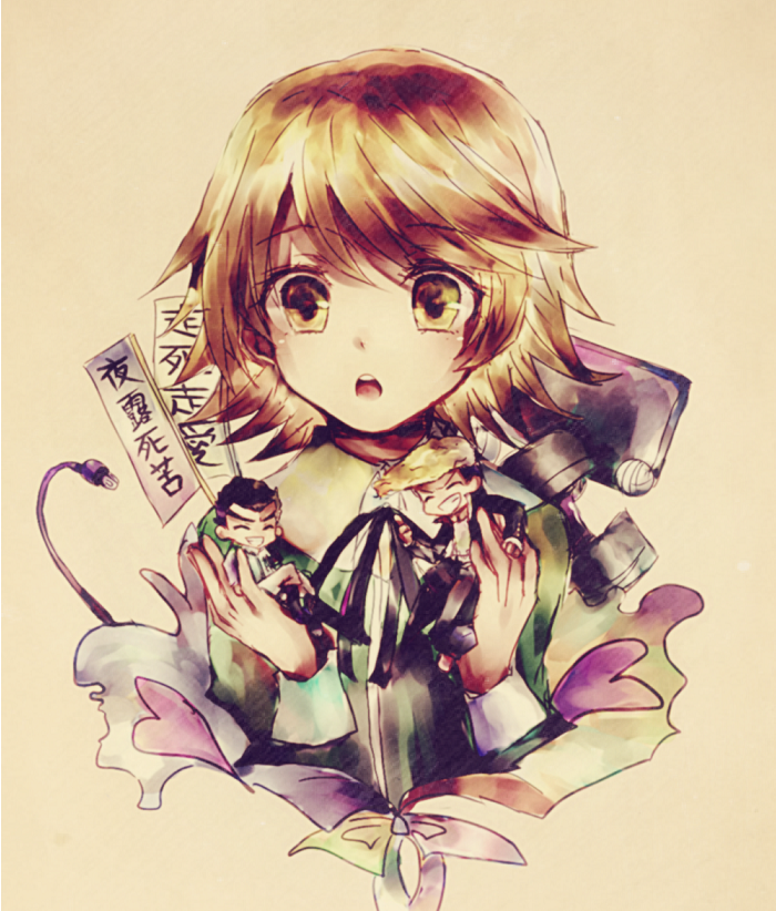 fujisaki chihiro, ishimaru kiyotaka, and owada mondo (danganronpa and 1 more) drawn by hishiuma