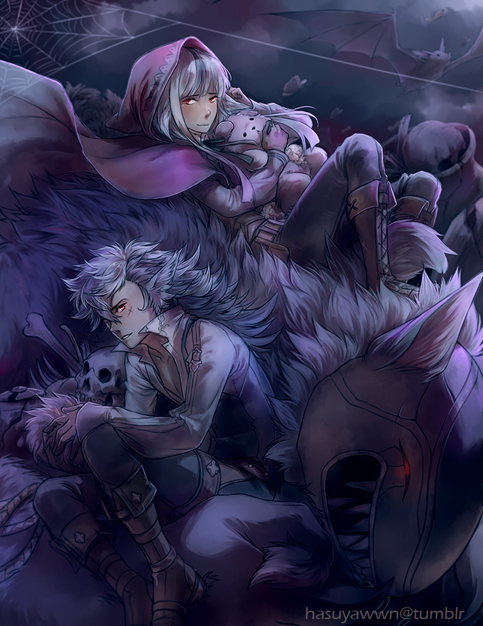 velouria and keaton (fire emblem and 1 more) drawn by hasuyawn