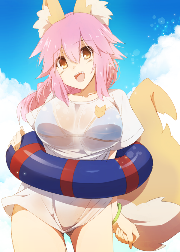 tamamo and tamamo no mae (fate and 2 more) drawn by kurikara