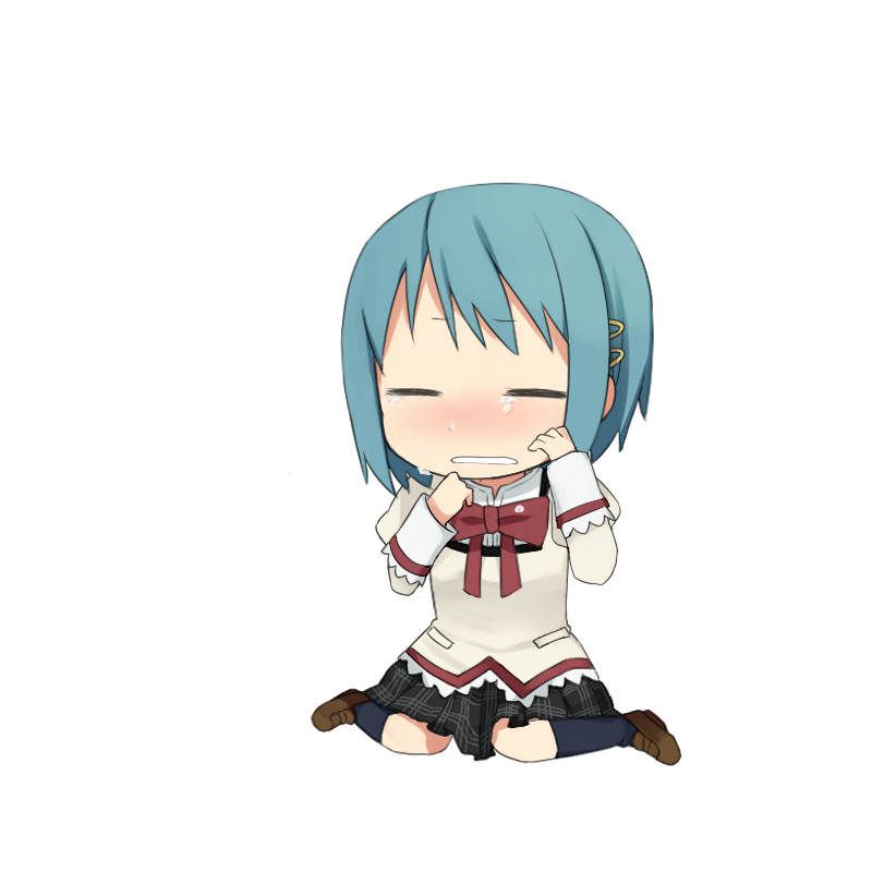 miki sayaka (mahou shoujo madoka magica) drawn by tsuduya_(knt31)