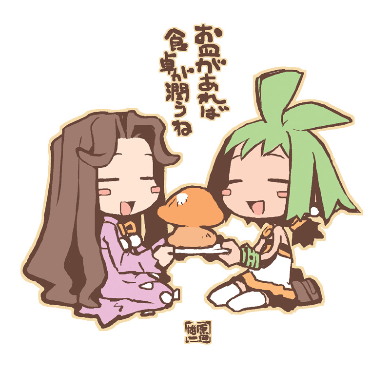 marona and castille (phantom brave) drawn by harada_takehito