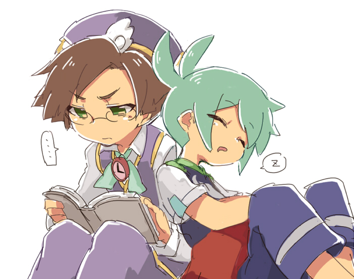 sig and klug (puyopuyo and 1 more) drawn by karatou