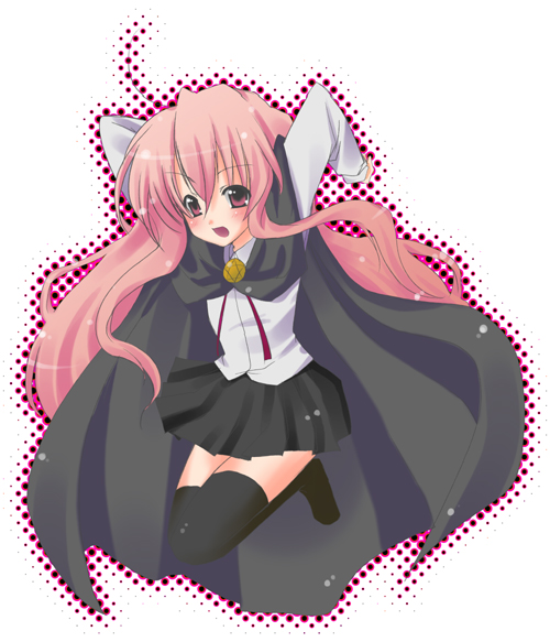 louise francoise le blanc de la valliere (zero no tsukaima) drawn by yusya