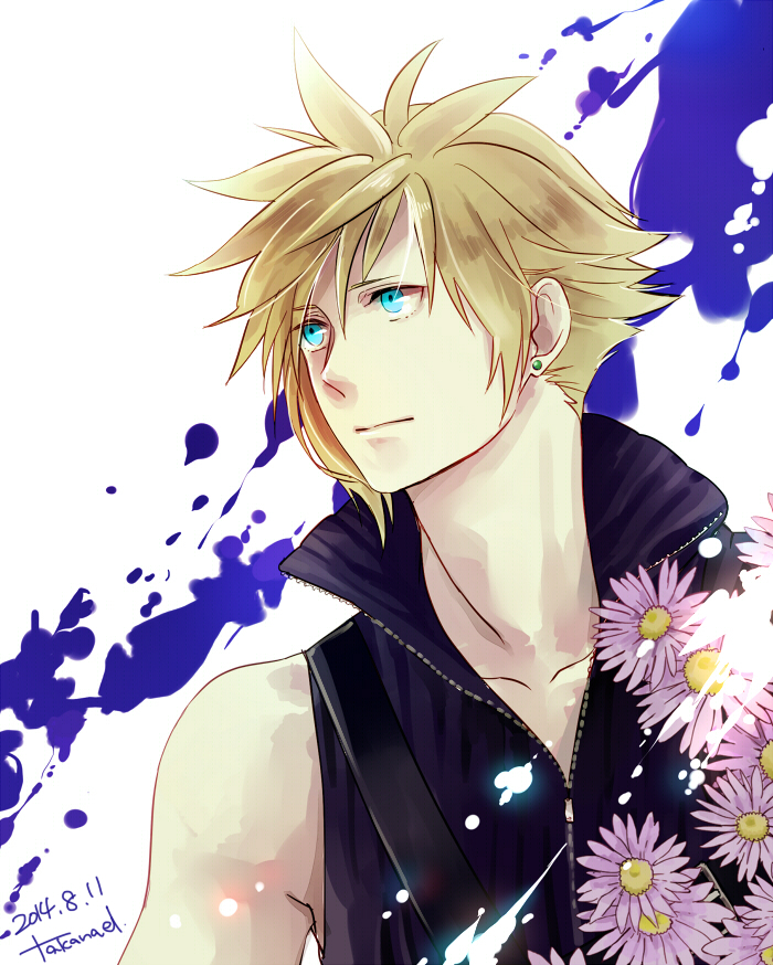 cloud strife (final fantasy and 2 more) drawn by takanamushi