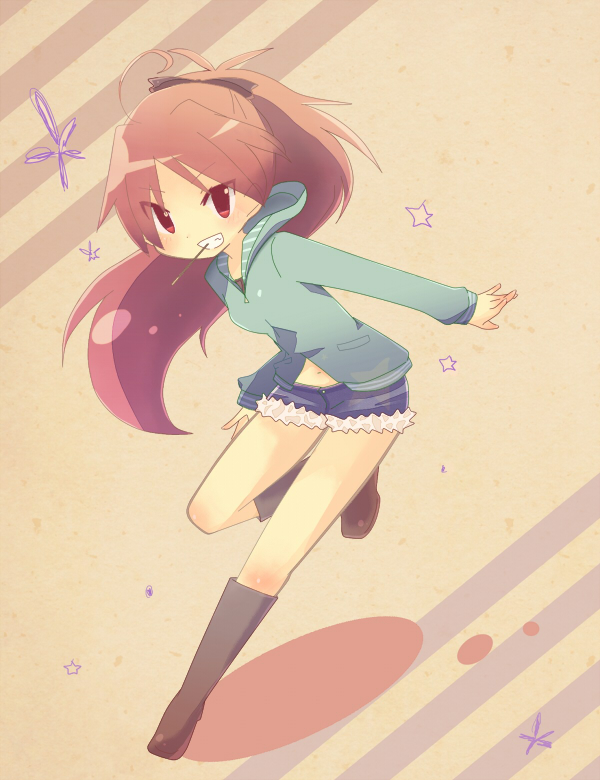 sakura kyoko (mahou shoujo madoka magica) drawn by hiiragi_(ico_66)