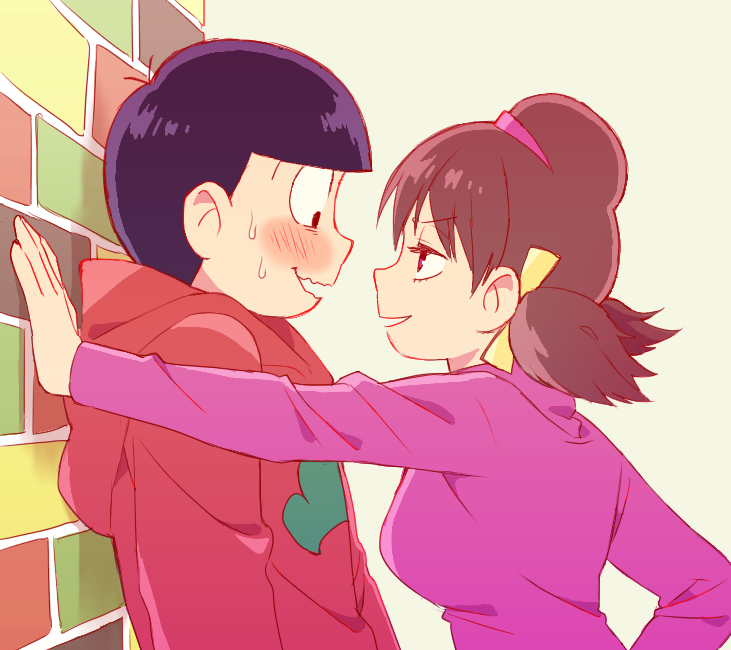 matsuno osomatsu and yowai totoko (osomatsu and 1 more) drawn by kabu_(bekka)
