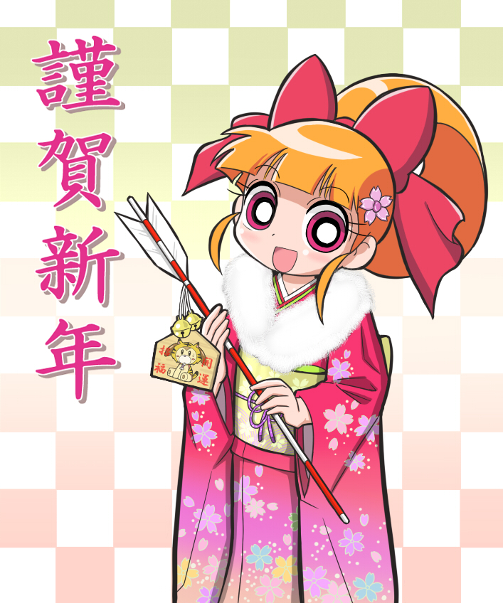 akazutsumi momoko (powerpuff girls z) drawn by cckk