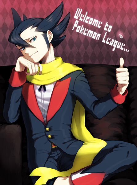 grimsley (pokemon and 1 more) drawn by itsuki_(nightlight)