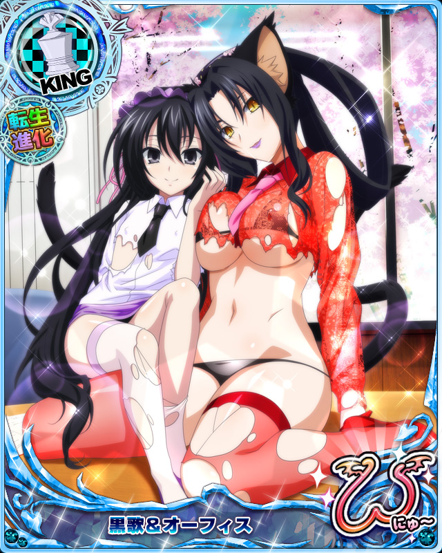 kuroka and ophis (high school dxd and 1 more)