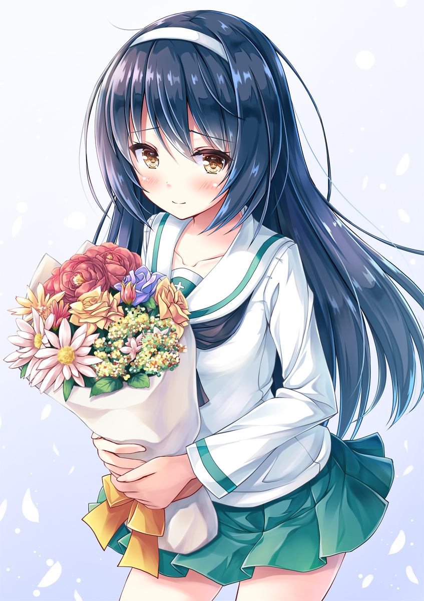 reizei mako (girls und panzer) drawn by akashio_(loli_ace)
