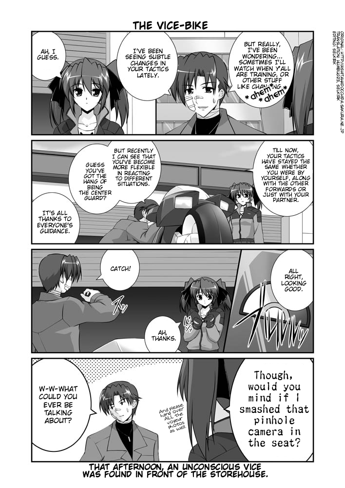 teana lanster and vice granscenic (lyrical nanoha and 1 more) drawn by mikage_takashi