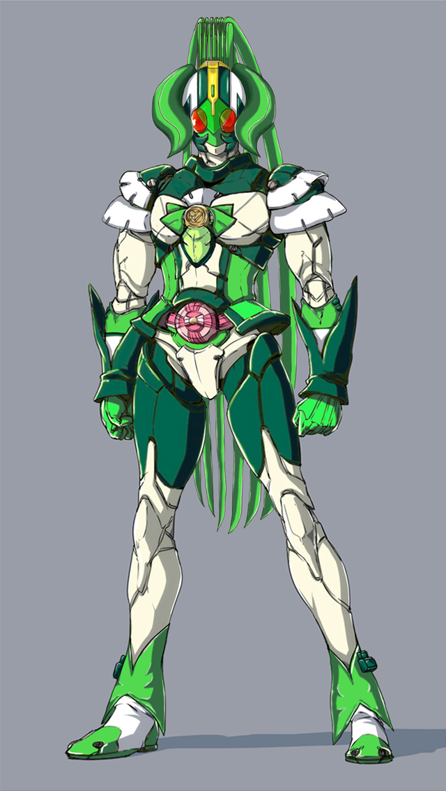 cure march and kamen rider fourze (precure and 3 more) drawn by 11r11t11