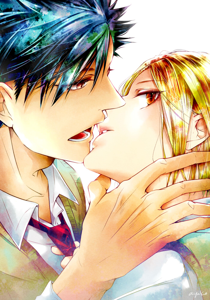 kuroo tetsurou and kozume kenma (haikyuu!!) drawn by ayuko_(ayuko_ruppo2)