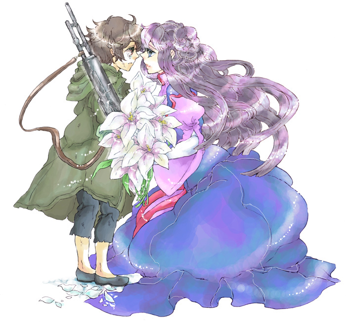 setsuna f. seiei and marina ismail (gundam and 1 more) drawn by utai_yumi