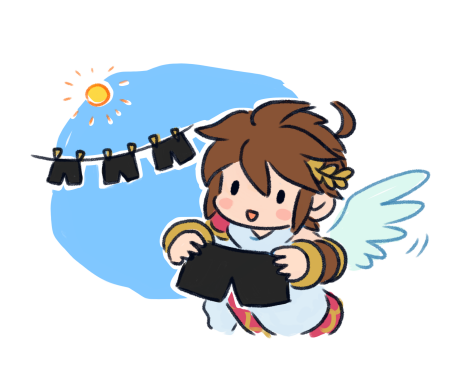 pit (kid icarus and 1 more) drawn by nopepe