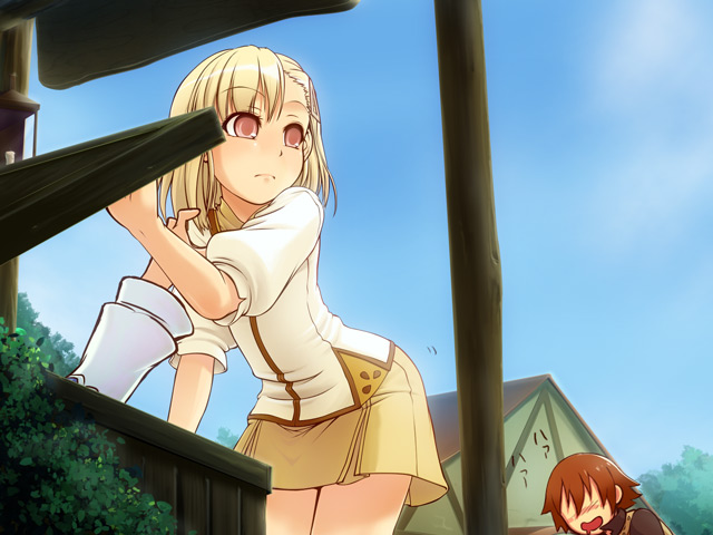 mist, rosetta, and raguna (rune factory and 2 more) drawn by caryo and takeda_yukimura