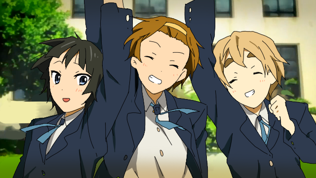 akiyama mio, tainaka ritsu, and kotobuki tsumugi (k-on!) drawn by sabu_(sa-bu)